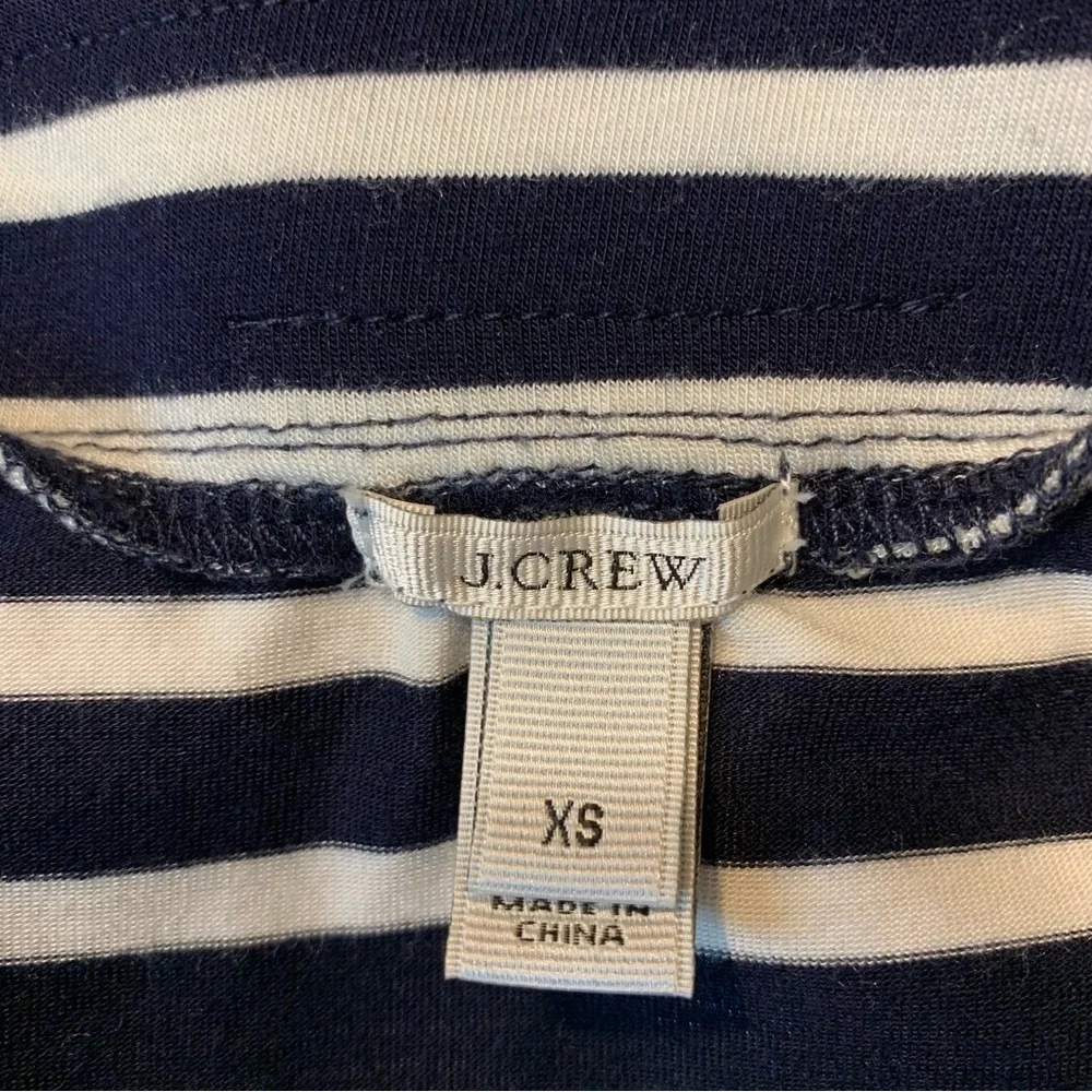J. Crew Striped Modal, Spandex Maxi Skirt- Sz XS - Picture 4 of 10